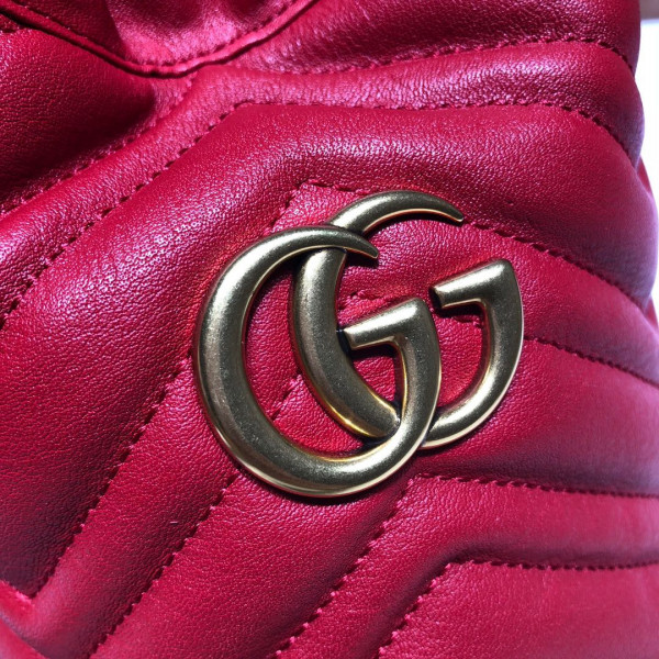 G*u*i gg marmont mini bucket bag