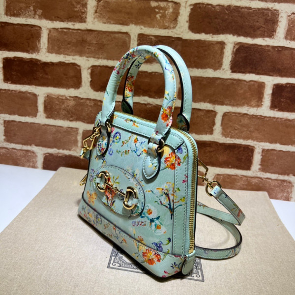 G*u*i horsebit 1955 mini top handle bag