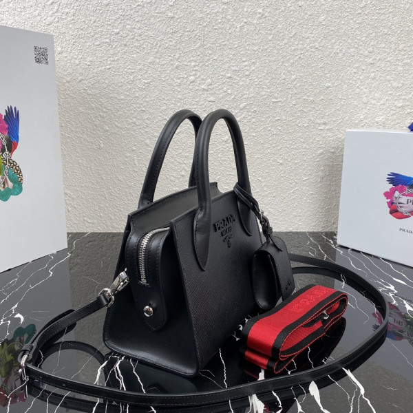 Pra*a saffiano leather Pra*a monochrome bag