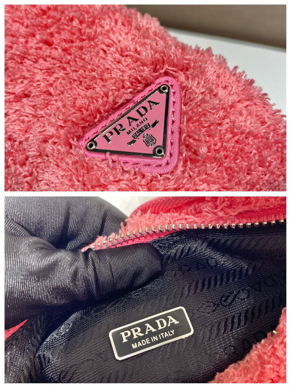 Pra*a re-edition 2000 terry mini-bag