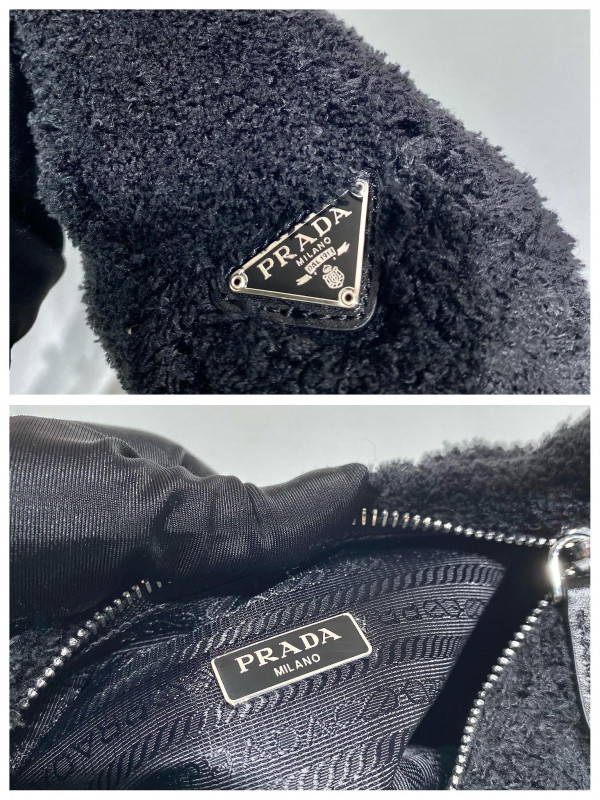 Pra*a re-edition 2000 terry mini-bag