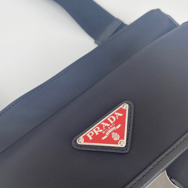 Pra*a nylon cross-body bag