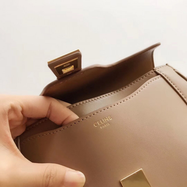 Ce**e small besace 16 bag in satinated calfskin