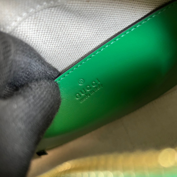 G*u*i gg matelassé leather shoulder bag