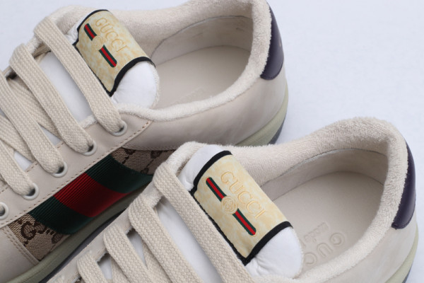 G*u*i screener leather sneaker