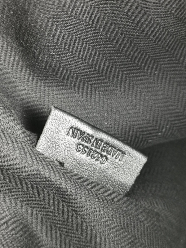 LOEWE Cubi bag in Anagram jacquard and calfskin