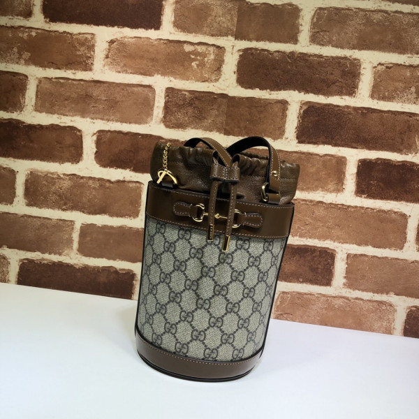 G*u*i horsebit 1955 small bucket bag