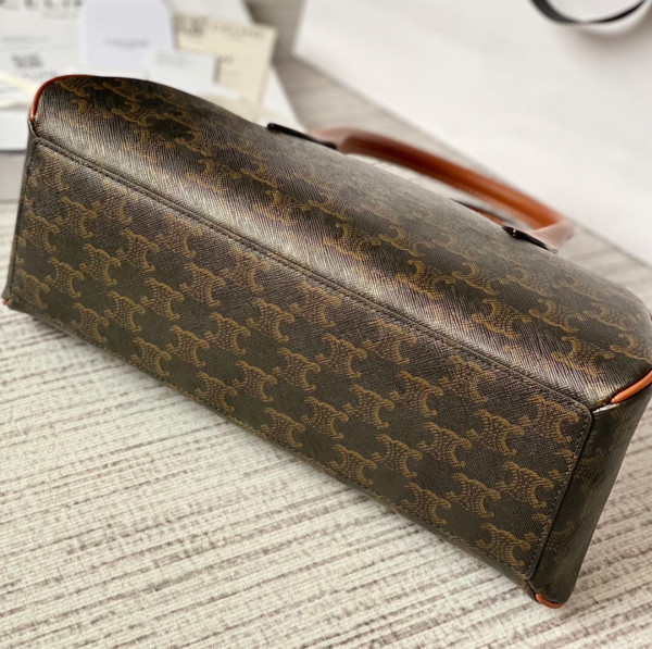 Ce**e boston in triomphe canvas and calfskin