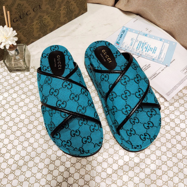 G*u*i gg multicolor platform sandal