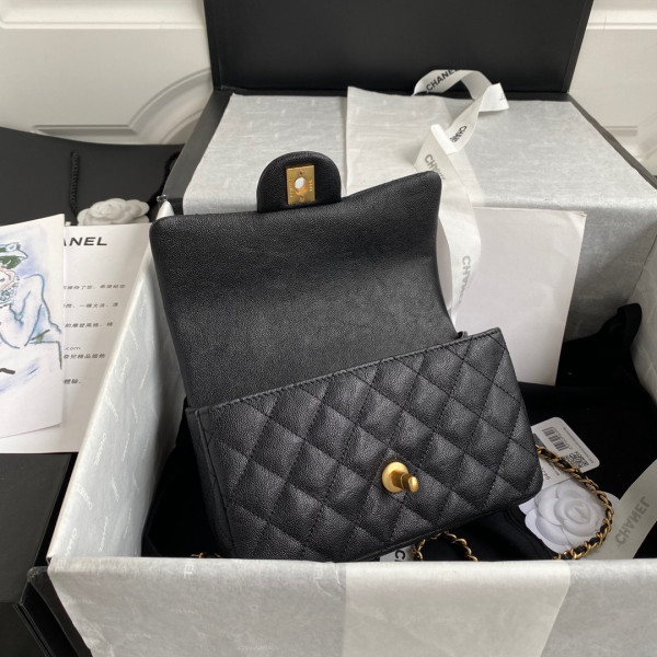 CL MINI FLAP BAG WITH TOP HANDLE