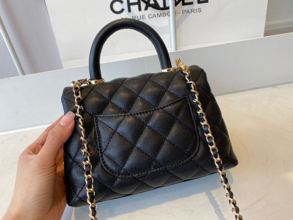 CL MINI FLAP BAG WITH TOP HANDLE