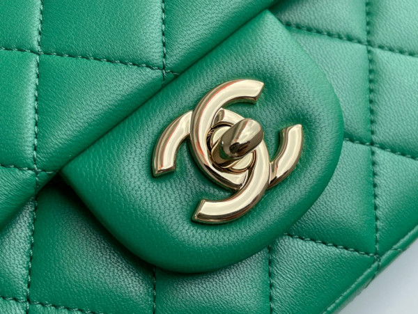 CL MINI FLAP BAG WITH TOP HANDLE