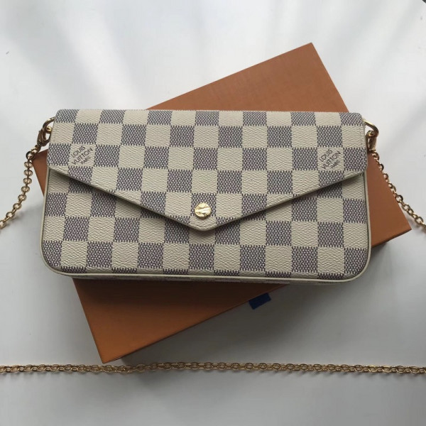l**is V*t*n pochette felicie damier bag n63106