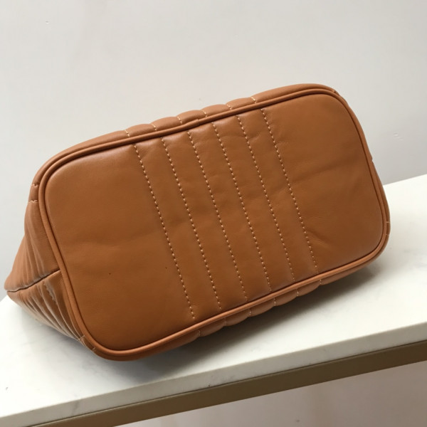 B**rry medium quilted lambskin lola bucket bag