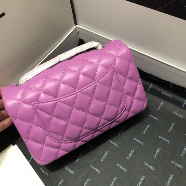 CL FLAP BAG LAMBSKIN