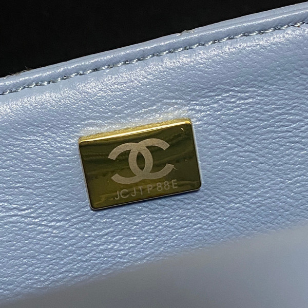 CL MINI FLAP BAG WITH TOP HANDLE