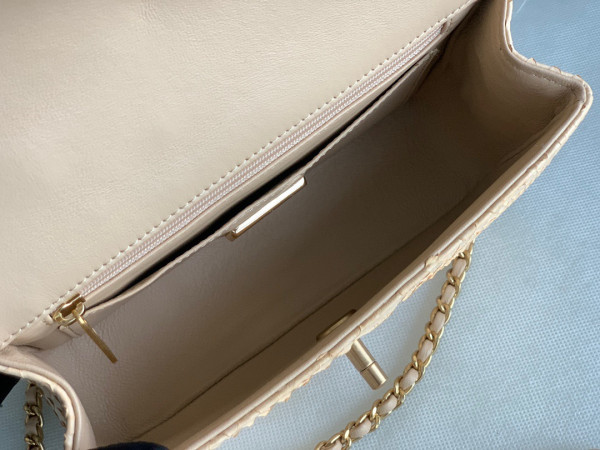 CL MINI FLAP BAG WITH TOP HANDLE