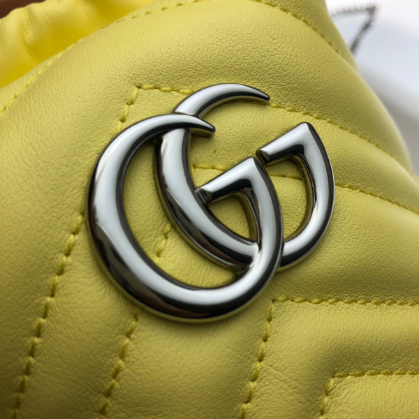 G*u*i gg marmont mini bucket bag