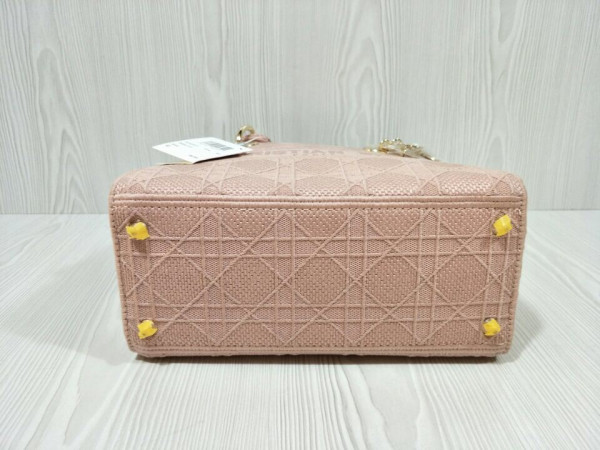 LADY D-LITE EMBROIDERED CANNAGE BAG