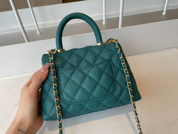 CL MINI FLAP BAG WITH TOP HANDLE
