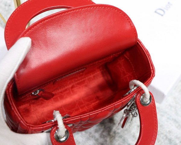 lady D*or mini with lambskin