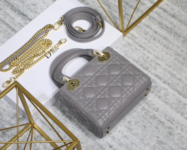 lady D*or mini with lambskin