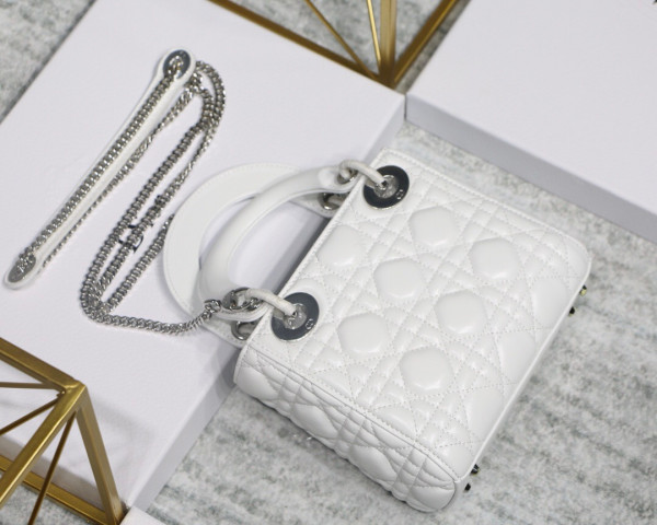 lady D*or mini with lambskin