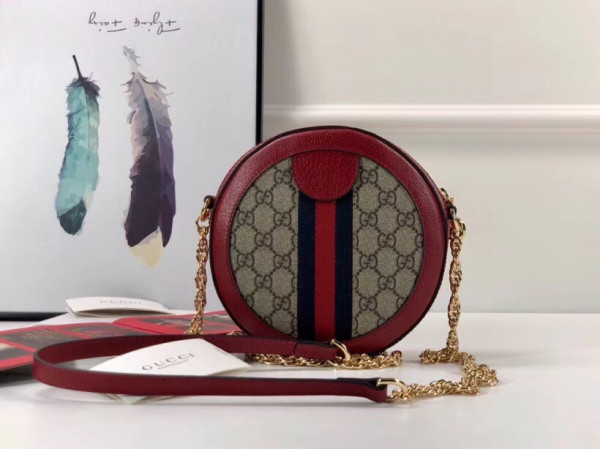 G*u*i ophidia mini gg round shoulder bag