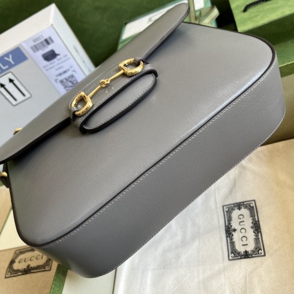 G*u*i horsebit 1955 patchwork shoulder bag