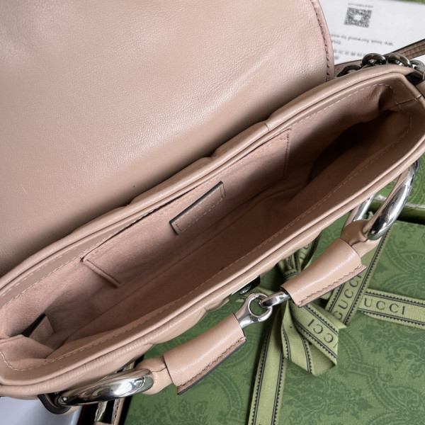 G*u*i horsebit chain small shoulder bag