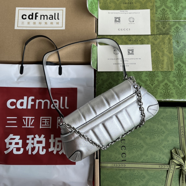 G*u*i horsebit chain small shoulder bag