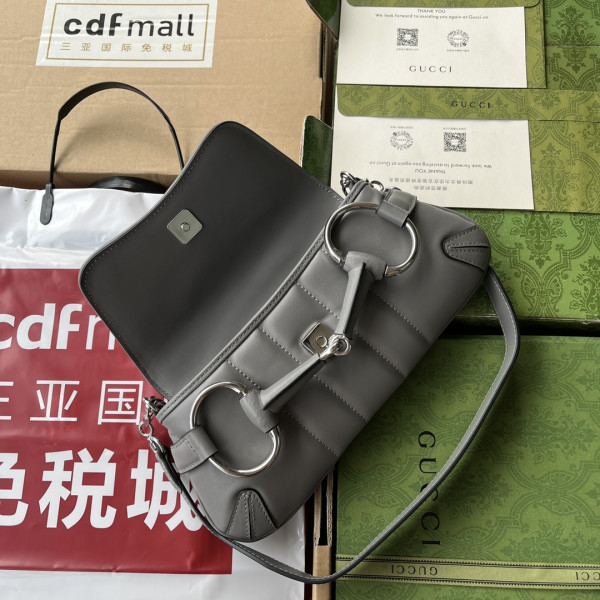 G*u*i horsebit chain small shoulder bag