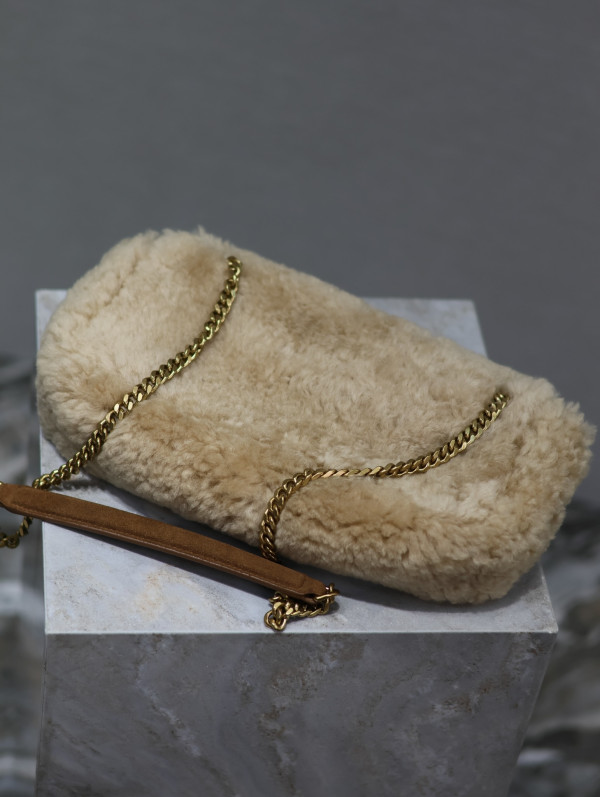 YSL CALYPSO IN SHEARLING