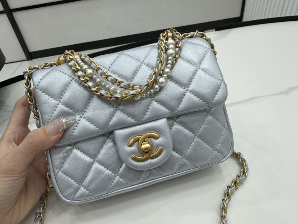 CL MINI FLAP BAG-12.5x17x5cm