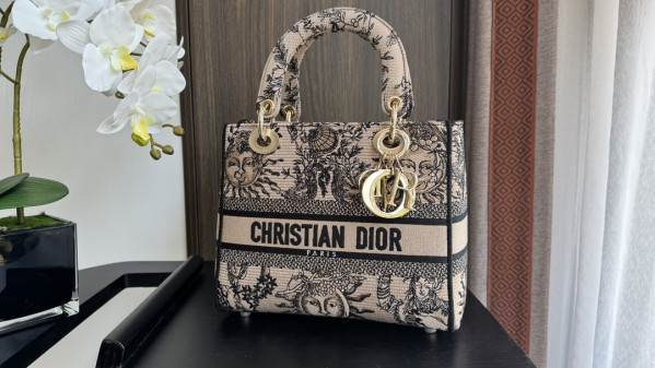 D*or medium lady d-lite bag-24-20-11cm