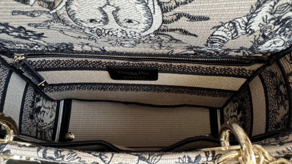 D*or medium lady d-lite bag-24-20-11cm