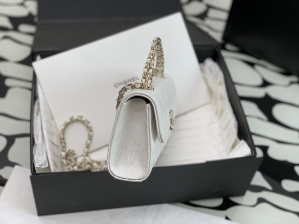 CL FLAP BAG WITH TOP HANDLE-18CM