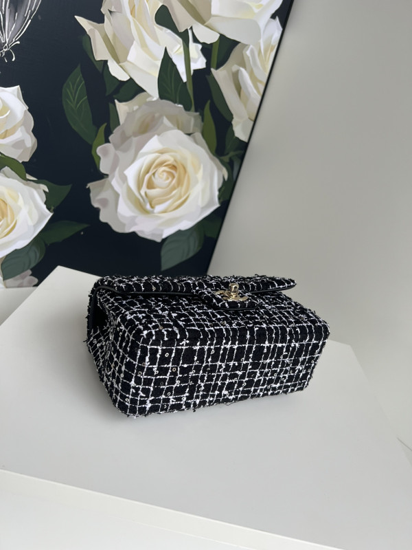 CL FLAP BAG WITH TOP HANDLE-20*12*6cm