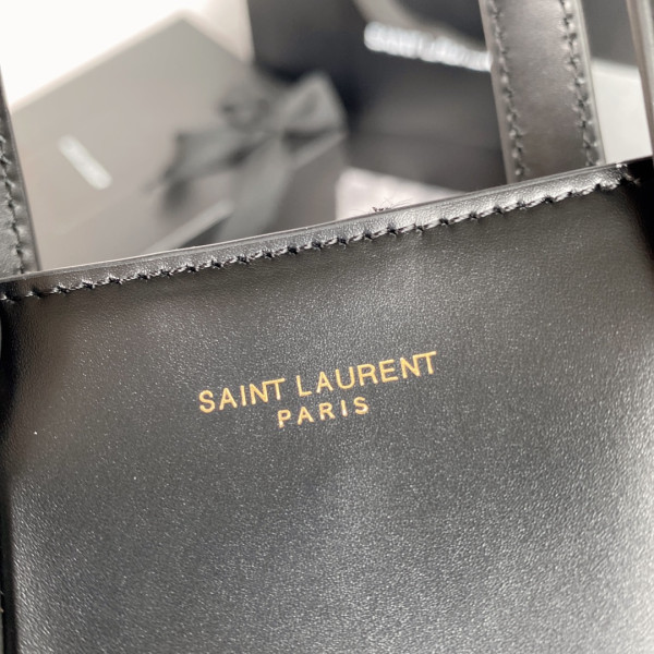 YSL Toy Shopping Mini leather tote bag-18*17*8cm