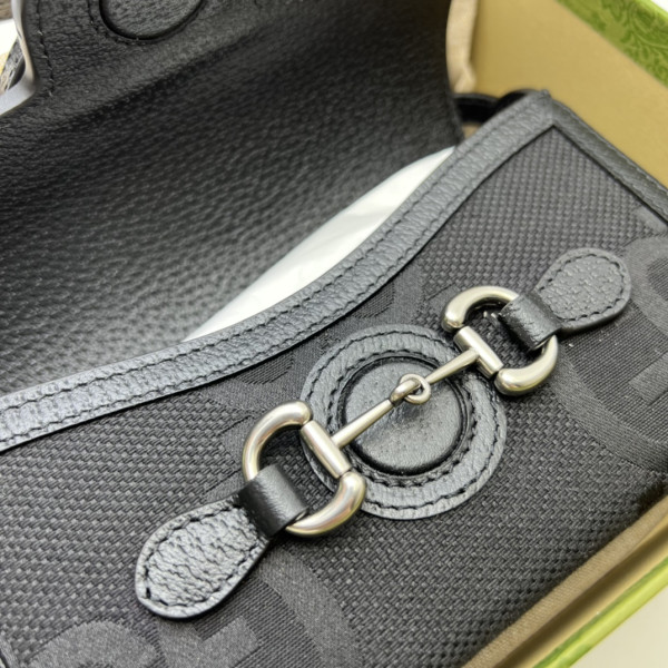 G*u*i horsebit 1955 mini bag-18*12*5cm