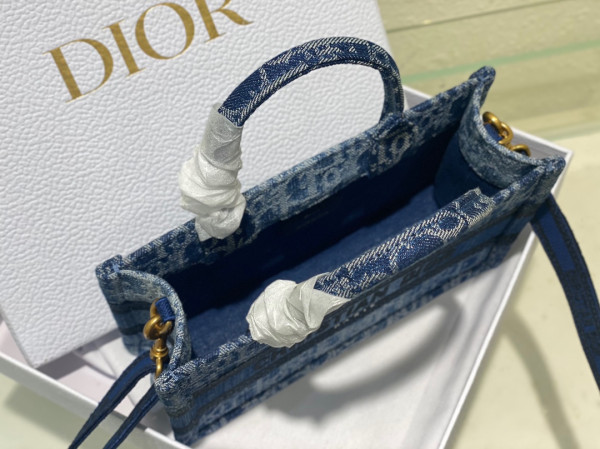D*or mini book tote-21.5*13*7.5cm