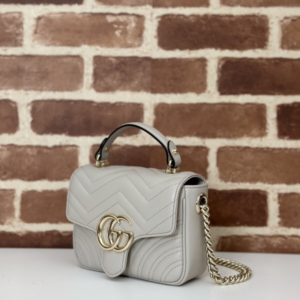 G*u*i gg marmont mini top handle bag-17*13*6cm
