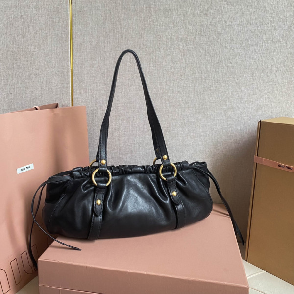 MIUMIU Joie nappa leather bag-44 X 16 X10.5cm