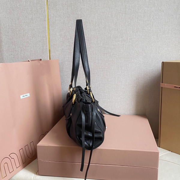 MIUMIU Joie nappa leather bag-44 X 16 X10.5cm