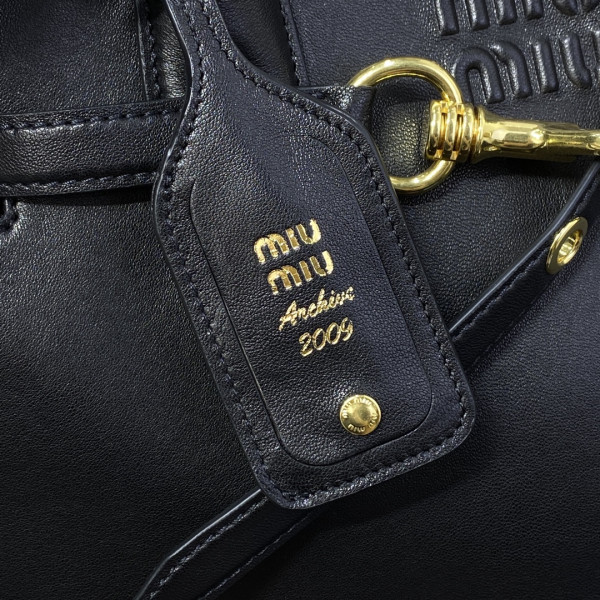 MIUMIU Aventure nappa leather bag