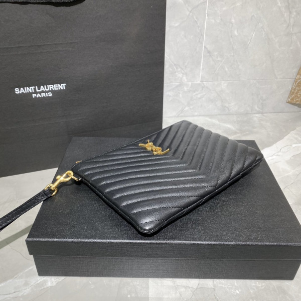 YSL MONOGRAM CLUTCH