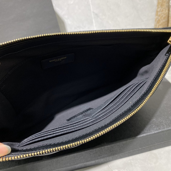 YSL MONOGRAM CLUTCH